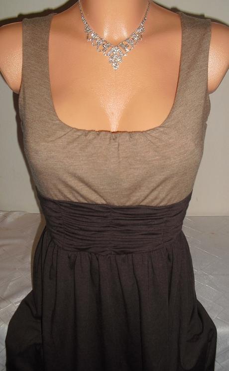 Tally weijl dlhsia hneda tunika, tally weijl,xs