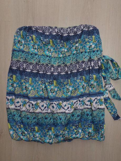 Dámske modré vzorované letné tričko (m), piazza italia,m