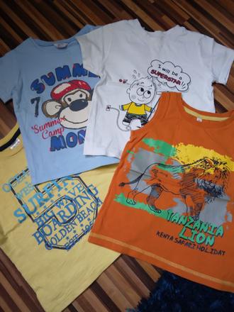 Tričká na 1-2r., 80