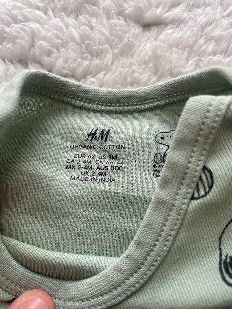 Zelenkasta suprava snoopy h&m, h&m,62