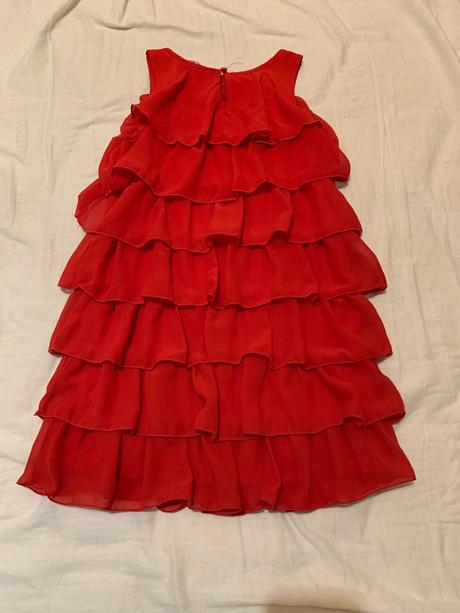 Šaty s volánmi, h&m,134