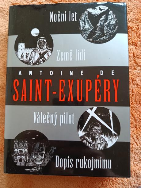 Exupery země lidí, nočný let, váleční pilot,