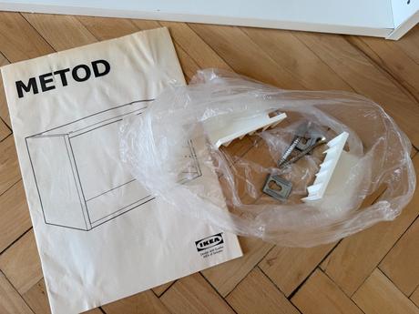 Ikea metod nástenná skrinka 60x37x40 cm za 10, 