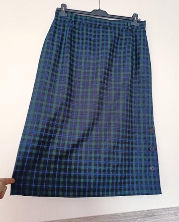 Teplá midi sukňa, xl