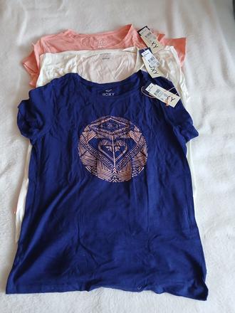 Roxy tričko 3ks, l, 30 eur, roxy,l