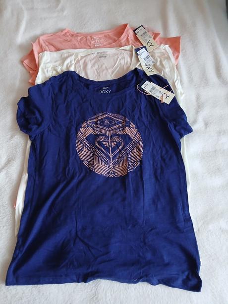 Roxy tričko 3ks, l, 30 eur, roxy,l
