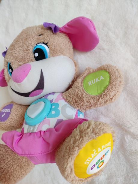 Hovoriaci psík fisher price, 
