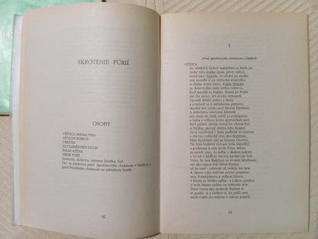 Staroveká grécka dráma a slovenský klasicizmus, 