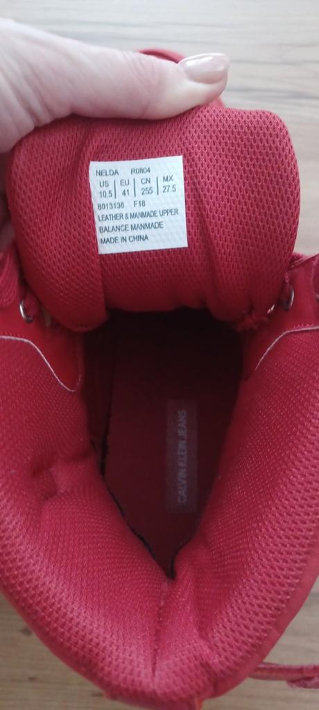 Vysoke tenisky calvin klein 41, 41