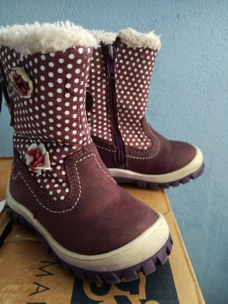 Zimne cizmy kozene lasocki velkost 20, lasocki,20