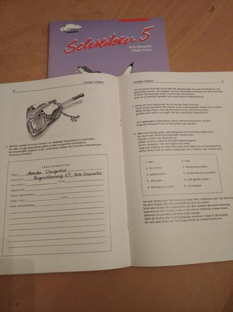 Pracovné zošity schreiben,