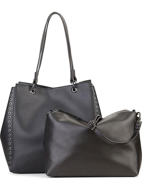 Damska cierna kabelka 2v1 suri frey,