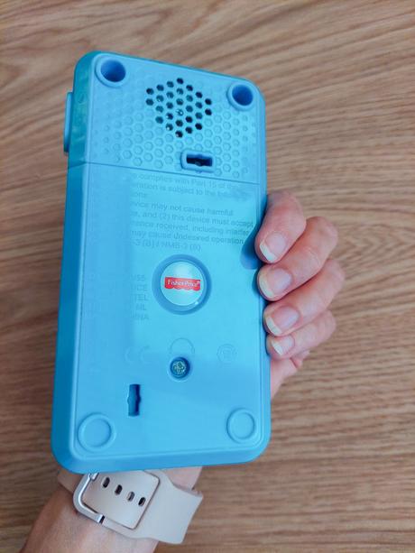 Detsky emoji smartphone mobilny telefon fisher pri, 