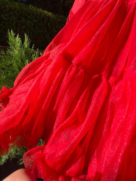 Tylová sukňa značky elefunt, 128