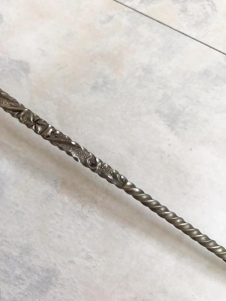 Starožitná dlhá lyžička,