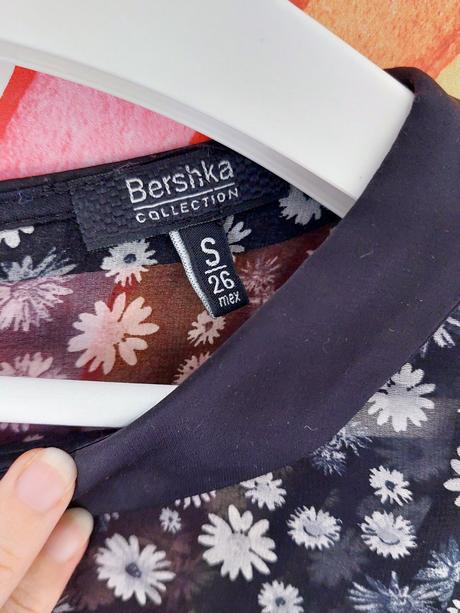 Kvetinove saty s podsivkou, bershka,s