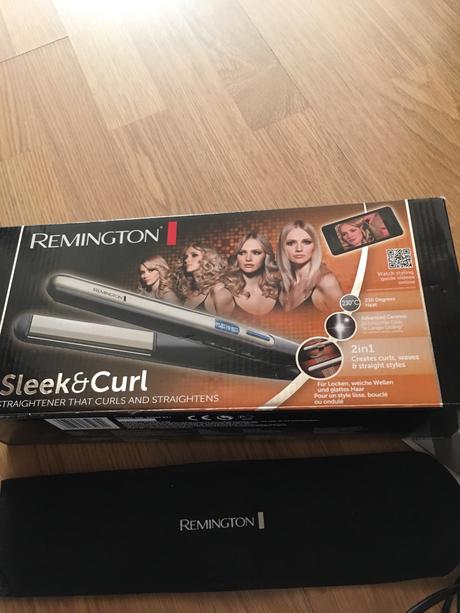 Žehlička na vlasy remington, 