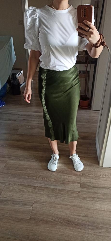 Saténová sukňa, reserved,m