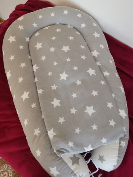 Hniezdo pre bábätko - hviezdy, šírka (cm): 70,dĺžka (cm): 100