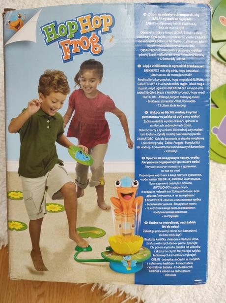 Hop hop frog detská hra, 
