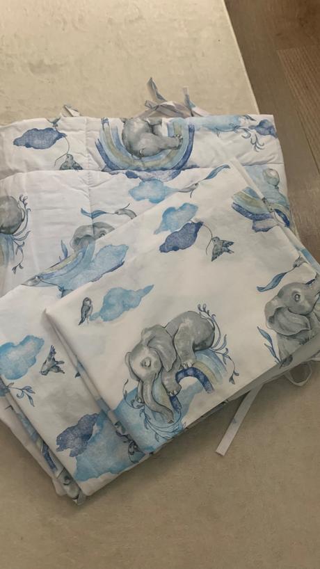 Mantinel +obliečky, šírka (cm): 100,dĺžka (cm): 135