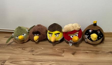 Plyšáci angry birds starwars, 