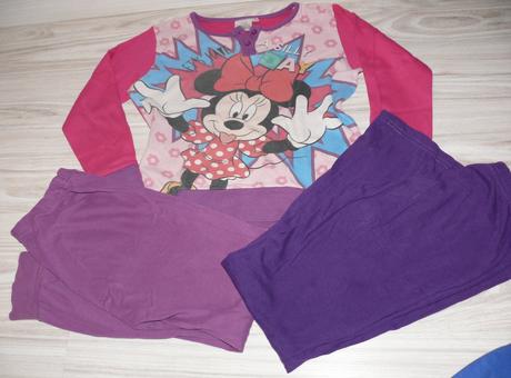 Pyžamko minnie+kitty zdarma 128/134, disney,128