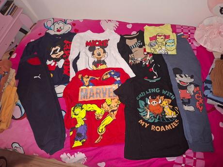 Mega veľký balík letného oblečenia, 122–134