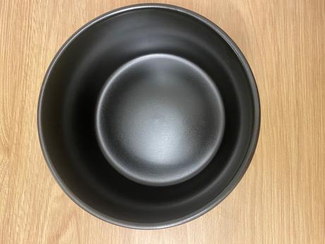 Ikea čierne matné misky, 