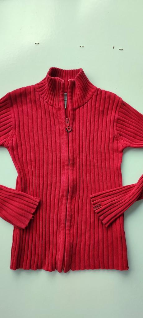 Svetrík na zips, h&m,152