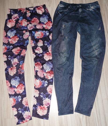 Legíny 1+1 zdarma 152/158, c&a,152