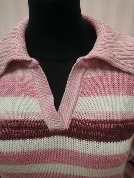 Dámsky ružovo farebný pulóver, jorg peterson, l, l