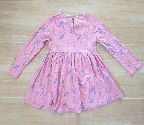 Šaty ružové s kvietkami next, next,116