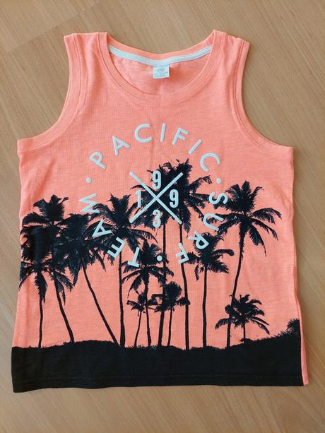 Neonove letne tielko - velk. pisana 146/152, lindex,140