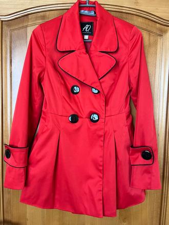 Elegantný kabátik/trenčkot adrianno damiani, 34