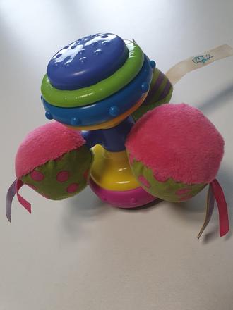 Montessori prvá hračka - látka,guma, plast,