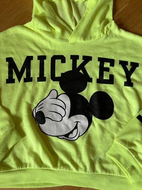 Mikina s mickey, h&m,152