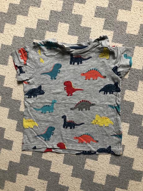 Tricko s dinosaurami h&m, h&m,80