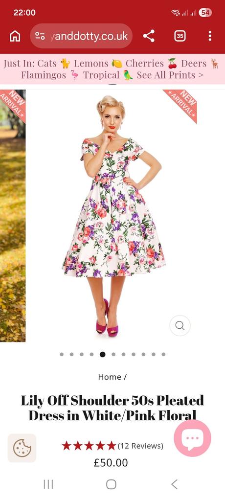 Off shoulder saty s kvetmi, 38