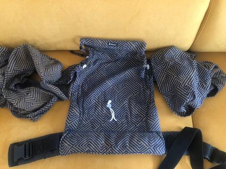 Didymos didyklick metro blau-gold, didymos