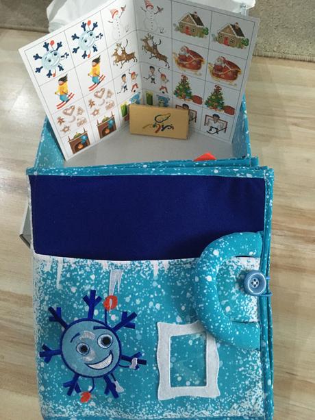 Piqipi quiet book zimná edícia nová, 