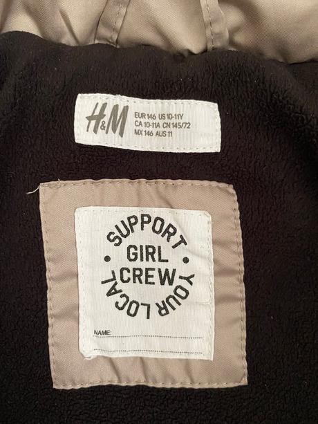 Zimná bunda h&m, h&m,146