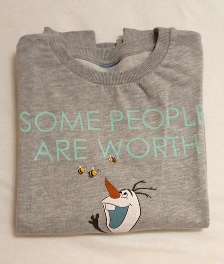 Svetrík - disney frozen olaf, disney,164