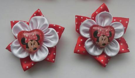 Gumičky minnie mouse a hello kitty, 