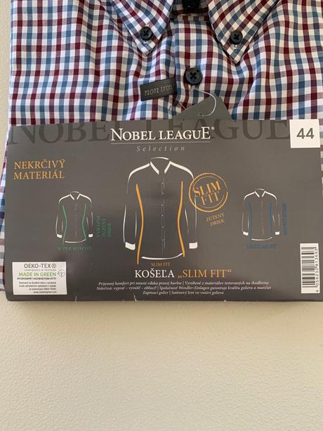 Nová pánska košela, 44