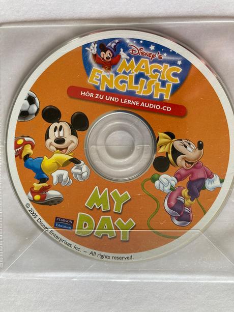 Disney's magic english mit cd my day mein tag, 