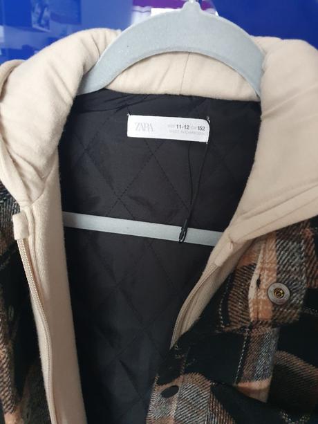 Zateplená košeĺa, zara,152