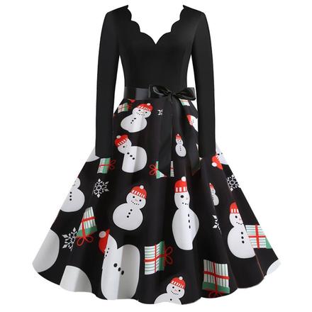 Vianocne saty snowman, s