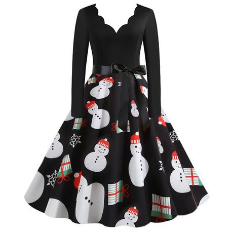 Vianocne saty snowman, s