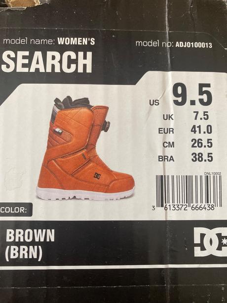 Snowboardove topanky dc 26,5 ( 25,5), dc,25